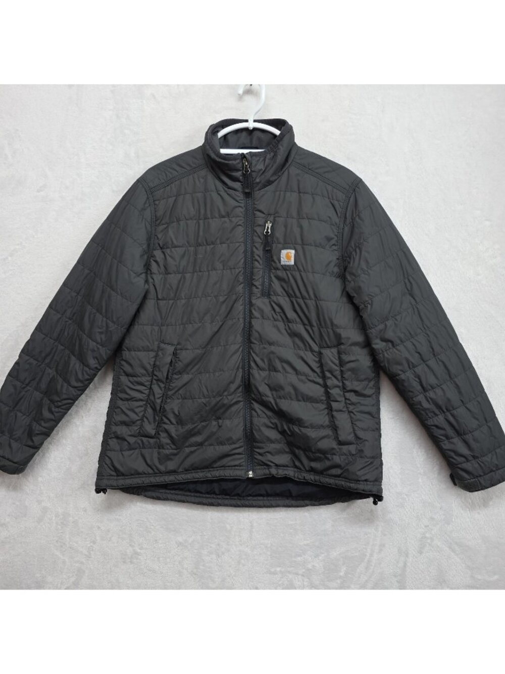 Carhartt Rain Defender Full Zip Gilliam Jacket Youth Lg (12/14) OJ2208-W Gray